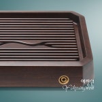 [다도 다구] 예향원 한당 순정품 흑자단목 고급 티트레이 원목 차판 T-7514 : 예향원