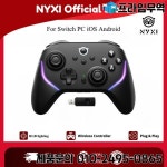 NYXI 마스터 P1 무선 게임 컨트롤러 홀 이펙트 블랙 미스 우콩 게임패드 PC 스위치2 폰용 - 인체공학적 디자인 : 프라임무역61