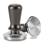 BYRIBBY 커피 탬퍼 스프링 로드 바리스타 에스프레소 탬퍼에 알루미늄 손잡이와 100 : 씨유리테일