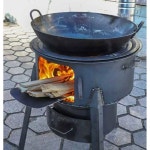 연탄화로 마당 화로 난로 불멍 옛날 스탠다드_35cm 삼겹살 드럼통 레인지 스토브 화덕 1 링프리 스탠다드_35cm+링프리+레인지 : 칠팔CP