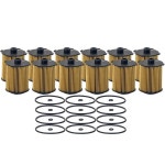 볼보 S60 L4용 윅스 엔진 오일 필터 키트 메탈 프리 12피스 : 크로쵸