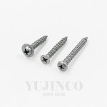 유진코 논플러그 스크류 접시머리 논프라피스 콘크리트 직결 피스 나사 칼브럭 4x32 150개 : 유진코