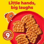 냉동간식 Eggo 에고 프로즌 미니스 와플 시나몬 토스트 10개입, 305g, 1개 : 푸디팝스