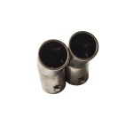 폭스바겐 골프 MK4 제타 / 보라 스포츠 배기 머플러 팁 한 쌍 : 바이셀써리나인