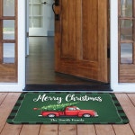1개 메리 크리스마스 도어 매트, 휴일 실내 및 실외 앞문/뒤문 환영 매트 겨울 : 프라임원트몰