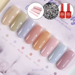 메이유어 그루밍 시럽젤 8종 세트+탑젤2개 : 클래식네일