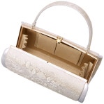 [세비안] 쿠사이 핸드백 세트&lt화장&gt&lt일본제&gt G6756-2 은 : tryNgo