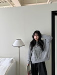 [EDEN] 에프 울 니트 ( 5color ) : 포항 이든