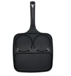 키친아트 휴브 3구 사각 인덕션 에그팬 : KJF