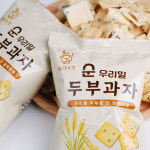 두부과자 순 우리밀 우리콩 두부과자 50g X 10개 데이마켓 아이 부모님 사무실 간식 : 데이마켓몰
