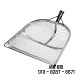 토양 시프터 농업 필터 도구 메쉬 체 마당 잔디 정원 바위 자갈 호두 먼지 모래용 삽 : 반월무역18