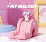 G1638 산리오 정품 피규어 미끄럼틀시리즈 귀여운 장식품 책상 한교동 핸드폰 거치대 : 쿠마네상점