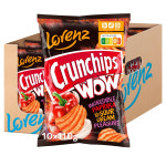 독일 Lorenz Crunchips WOW 로렌즈 크런칩스 와우 파프리카 사우어크림 110g 10팩 : 이유바이