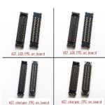 10PCS OPPO A37 A57 A59 LCD 디스플레이 화면/USB 충전기 도크 FPC 커넥터 메인보드 접점용 : 공삼트렌드