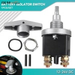 중장비 자동차 보트 트랙터용 배터리 아이솔레이터 전원 스위치 차단 12V 24V : 치위기