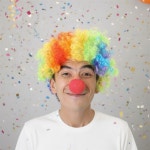 파랑새백화점 삐에로가발 파티가발 노래방소품 할로윈 : 파랑새백화점