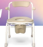 에이엠이 폴리 이동식 변기 복지용구 노인용 환자용 접이식 간이 화장실 APT-301 : 서울은평노인복지용구