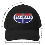 회사 표준 오일 야구 모자 티셔츠 PNG 새로운 비치 남성용 파티 Army Gr n : 더픽몰