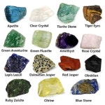 요가, 명상, 레이키, 치유 및 에너지 작업을 위한 Marrywindix 15 차크라 낙하 돌 크리스탈 세트 : 에이루나s