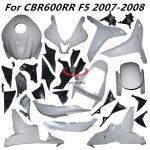 ABS 인젝션용 플라스틱 부품 CBR600RR F5 2007 CBR1000 CBR 1000 RR 오토바이 미도색 차체 페어링 : 패브샵