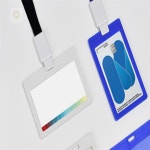 제이에이치 넙적명찰목걸이줄 카드지갑목걸이 이름표줄 : 두리네몰