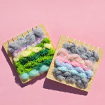 아트앤허그 청바지 업사이클링 DIY 위빙키트 털실 펠트 공예 액자 만들기 환경수업 재료 : 아트앤허그