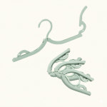 휴대용 접이식 초소형 옷걸이 여행 캠핑 6개 1세트 : 글로벌 HLS