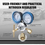 NICECNC 범용 질소 조절기 충격 충전 키트 8 호스 손실 없음 척 G5/8-14 F CGA580 : 더알프레드컴퍼니