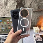 OnePlus 13 12R 11R 10R 1+ACE 2 3 5 Pro 용 초슬림 반투명 바코드 하드 케이스 (마그네틱 무선 충전 커버) : 인기픽스마켓