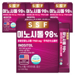 미오이노시톨98%콜린 2박스+2박스 총120포 엽산 비타민B12, 6, 니코틴산아미드 판토텐산칼슘 : 순수식품