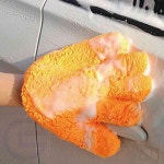 덕우 세차 장갑 세차장갑 극세사미트 : 덕우무역