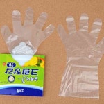 일안 손목이 긴 크린장갑 20매 손가락 비닐장갑 요리 : 일안2404