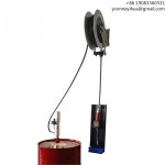 벽걸이형 공압식 200L 배럴 윤활제 주입 이송 고압 공기 작동 드럼 오일 펌프 (호스릴 포함) : 68프라임무역