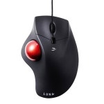 SANWA 유선 인체공학적 트랙볼 마우스 광학 롤러볼 프로그래머블 저소음 버튼 40MM : 필립리테일몰