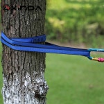 암벽등산장비 XINDA 22KN 야외 암벽 등반 장비 슬링 벨트 보호 용품 고강도 웨어러블 벨트 : 트윈플레이스