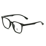 글라스우스 베이직 A0625 대두안경 블랙 그레이 투명 뿔테 남녀공용 블루라이트 차단 안경테 : 이노티스토어