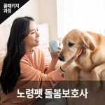 노령펫돌봄보호사 자격과정 노령견 관리 자격증 온라인 강의 : 한국반려동물아카데미
