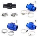 02 온도 게이지 조인트 18/20/22/24/28/30/32/34/36/38/40mm 호스 어댑터 클램프 : 청년대행직구