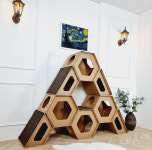 100%천연펄프종이 친환경 무독성 종이캣타워 캣츠빌리지 펜트하우스 - cats village : 캣츠빌리지