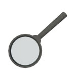 50mm 돋보기(플라스틱제) : 에스에스마트