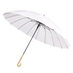 16개의 리브가 있는 메이춘 수동 개폐 우산 - 내구성, 튼튼함, 210T 섬유, 방수, 스포츠용 방풍 Black : 별내라이프