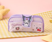 G1640 산리오 정품 필통 귀여운 선물 문구 완구 대용량 시나모롤 수납 : 쿠마네상점