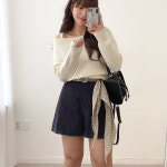 에이브 코튼 삼각 체크 스카프 A0899 : 어썸하비