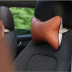 차량용 목쿠션 브라운 1개 : 에스에스마트