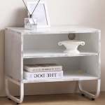 G8282 2단 오픈 거실 침실 틈새 협탁 600 원룸 침실 다용도수납장 이케아 : 깔꾸미프렌즈