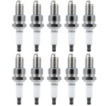 폴라리스 스위치백 650 2022-2023용 7788 핏을 위한 Ni-Cu 합금 고성능 스파크 플러그 10개 교체용 ECCPP : 더아나이스컴퍼니