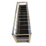 염소 먹이통 철제 스테인리스 소 여물통 목장 농장 축사 곡물 흑염소 : 한빛시장