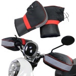 야외 오토바이 스쿠터 커버 보온 겨울 따뜻한 자전거 포기 그립 핸드 보온병 장갑 2배 건틀렛 핸들바 머프 핸들 A : 자성한결