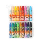 제이에이치 모니주 18색 크레파스 옐로우 크레용 학용품 유아크레파스 : J.Hwan