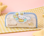 G1640 산리오 정품 필통 귀여운 선물 문구 완구 대용량 시나모롤 수납 : 쿠마네상점